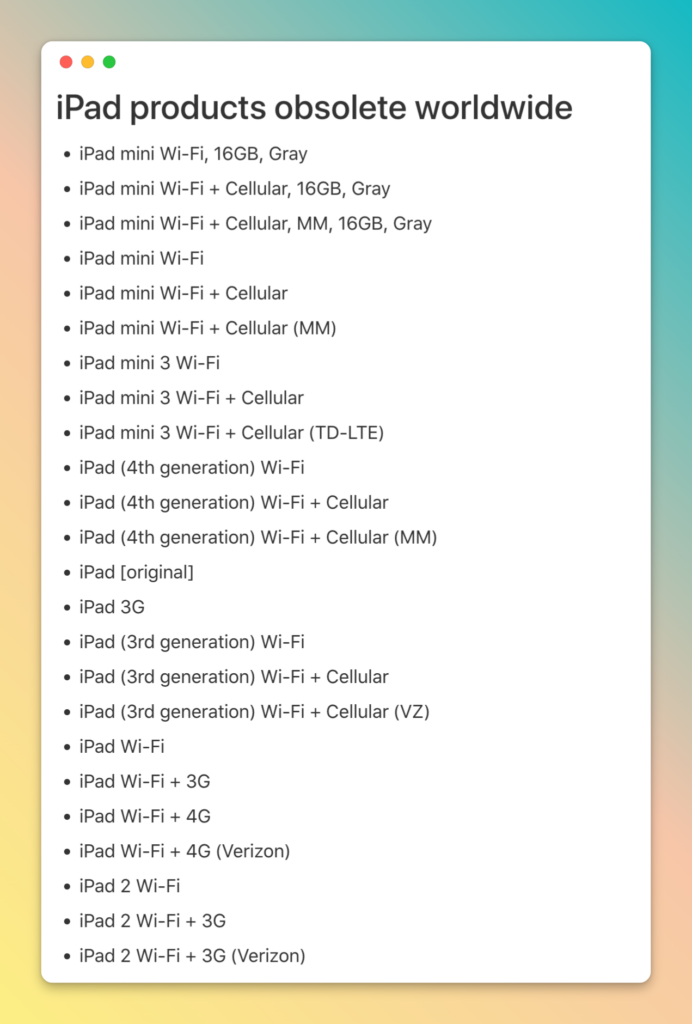 ipadmini什么时候出的_最受欢迎的 iPad 正式成为历史