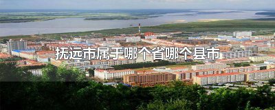 ​抚远是哪个省份的城市 抚远是哪个省份的地方