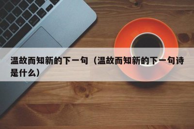 ​温故而知新的下一句（温故而知新的下一句诗是什么）