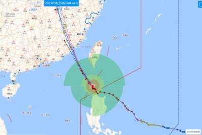 ​杜苏芮台风实时路径 杜苏芮即将登陆市民争相囤购物资