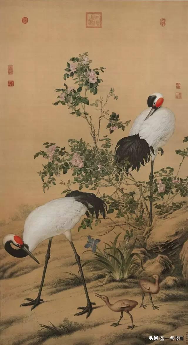 郎世宁所有画作（郎世宁经典作品欣赏）(38)