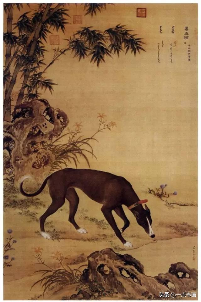 郎世宁所有画作（郎世宁经典作品欣赏）(9)