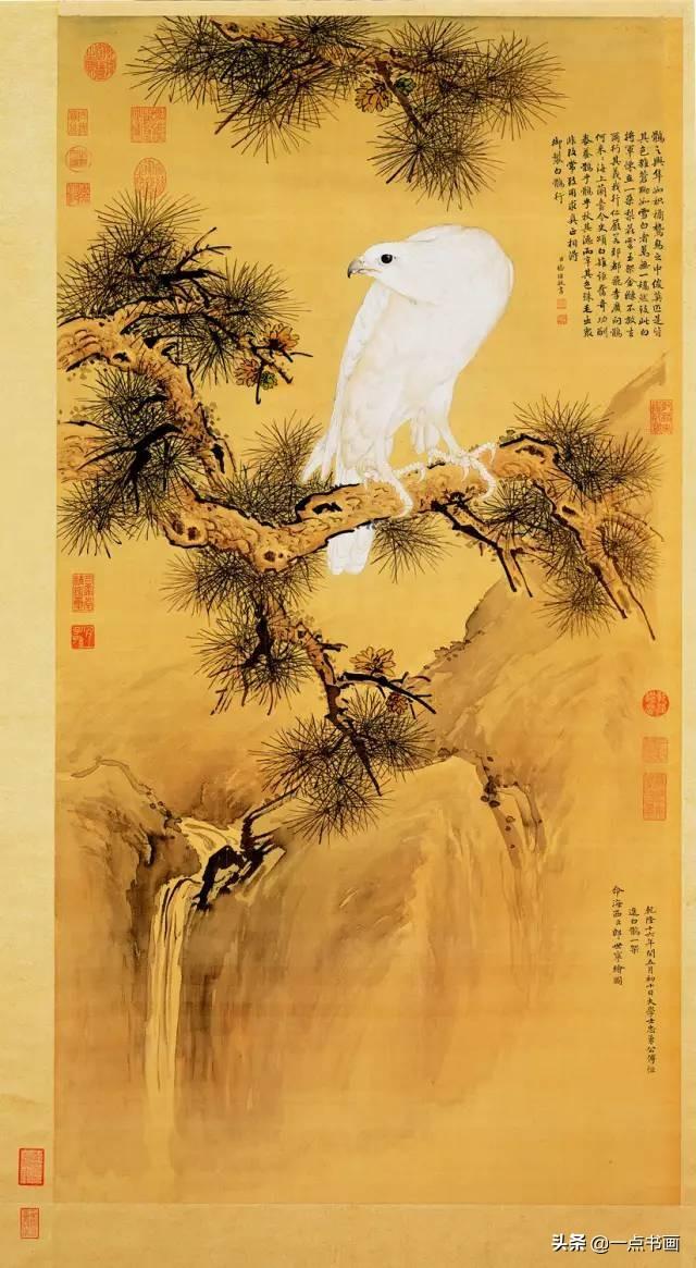 郎世宁所有画作（郎世宁经典作品欣赏）(31)