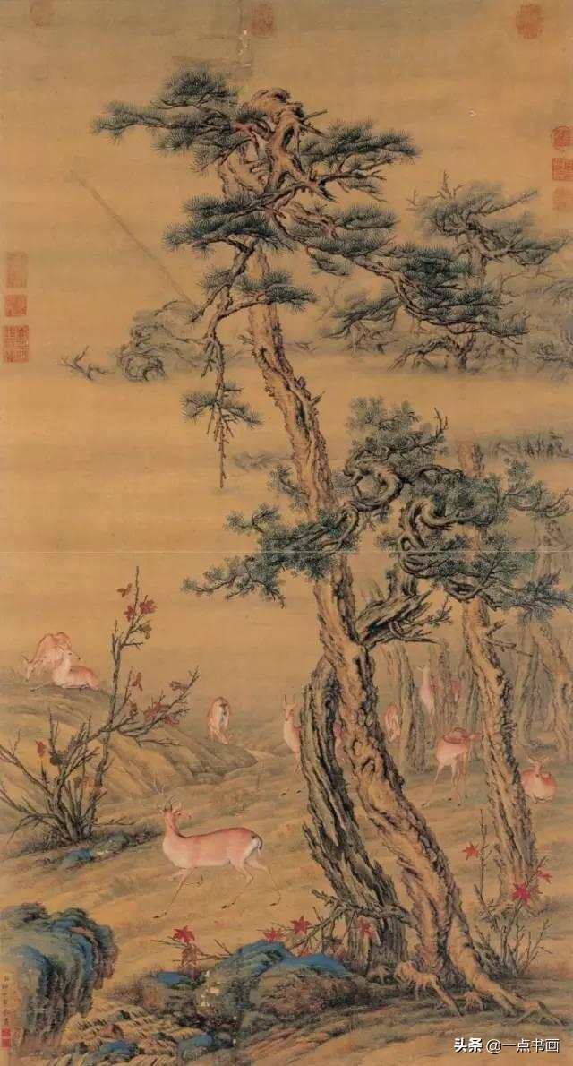 郎世宁所有画作（郎世宁经典作品欣赏）(27)