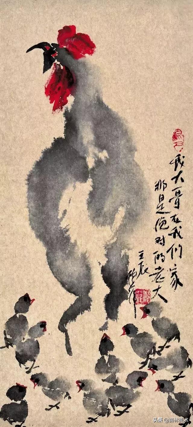 倪萍画画作品（倪萍50岁学画画1000幅）(6)