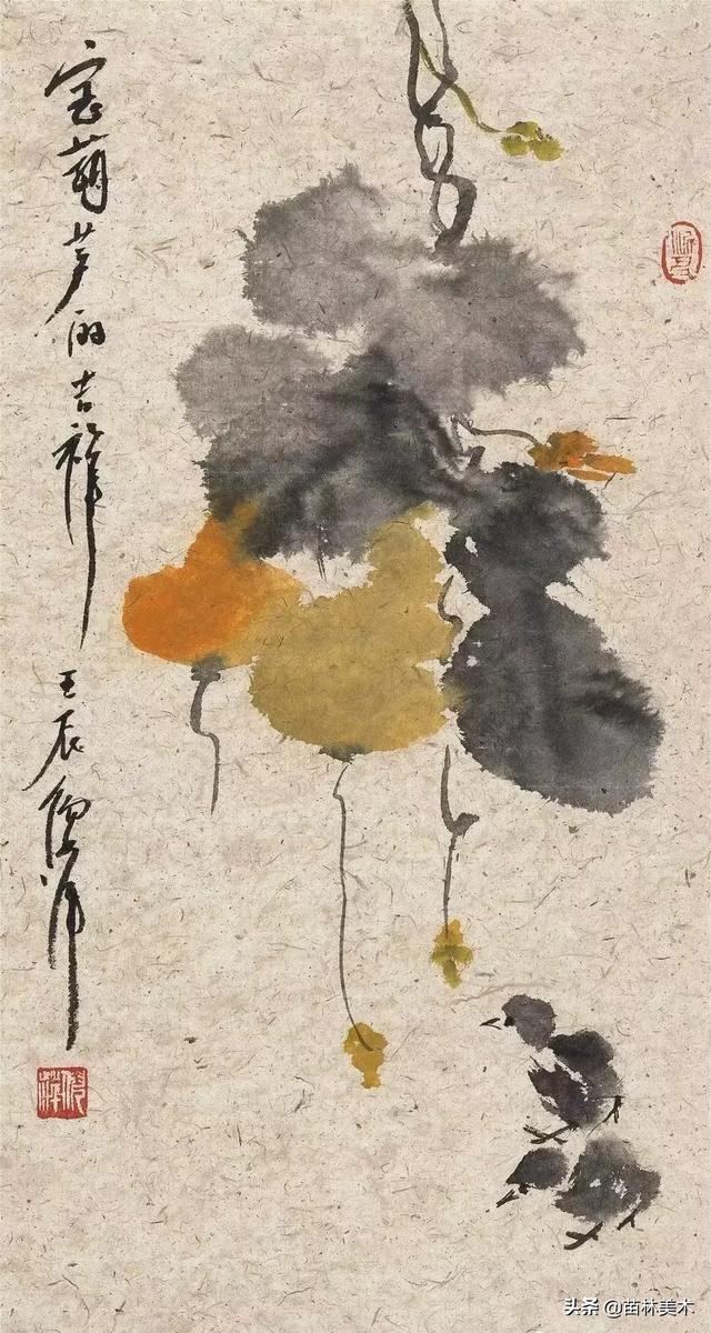 倪萍画画作品（倪萍50岁学画画1000幅）(19)