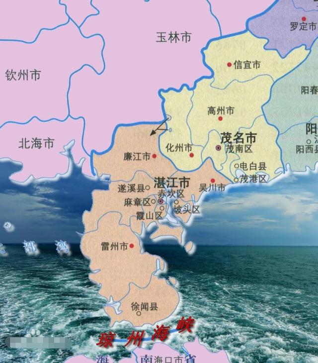 大陆到海南有跨海大桥吗（广东到海南仅不足20公里的海峡宽度）(4)