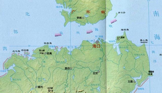 大陆到海南有跨海大桥吗（广东到海南仅不足20公里的海峡宽度）(2)