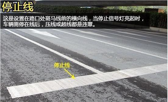 城市道路标线大全及图解（非常全面的路面标志线）(9)