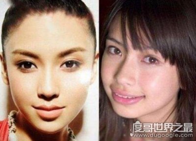 ​Angelababy杨颖整容前后照片对比，黄晓明都认不出