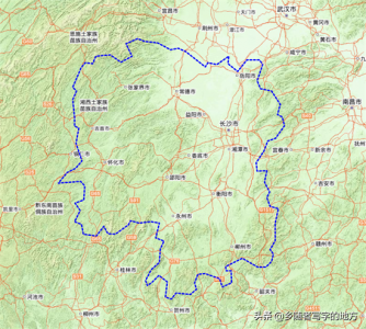 ​湖南城市等级划分、新一线城市一座、三线城市五座、四线城市六座